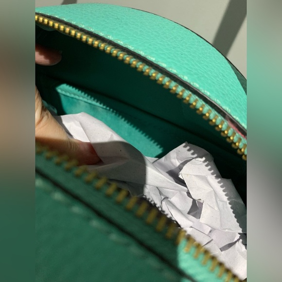 Love and Lore bag Sophia round xbody bag aqua turquoise - Picture 7 of 8